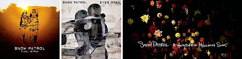 snow patrol final straw 2003 eyes open 2006 hundred million suns 2008