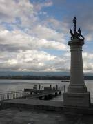lake geneva switzerland at dawn by roadsofstone