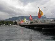 pont mont blanc and mont saleve geneva switzerland by roadsofstone