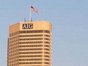 AIG tower summer morning on allen parkway houston texas usa by roadsofstone