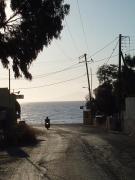 dawn run on santorini greece by roadsofstone