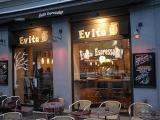 evening at the evita cafe oslo norway by roadsofstone