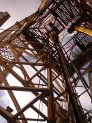 jack-up oil rig derrick by roadsofstone