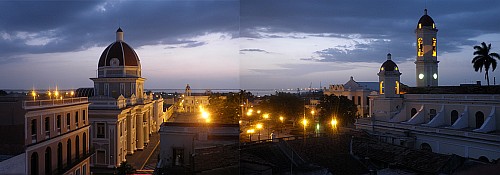 rooftop panorama cienfuegos cuba by roadsofstone