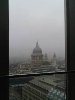 st pauls cathedral london england november morning city bank view by roadsofstone