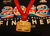 london marathon 2012 medal and finisher tee shirt justploditcom