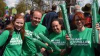 team macmillan supporters london marathon 2012 thisiszonecom